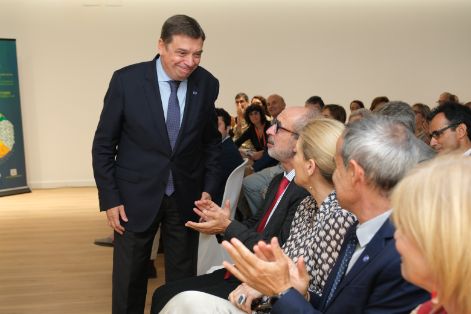 Hoy, en la clausura del Congreso Internacional sobre Seguros Agrarios, en Jerez de la Frontera (Cádiz)