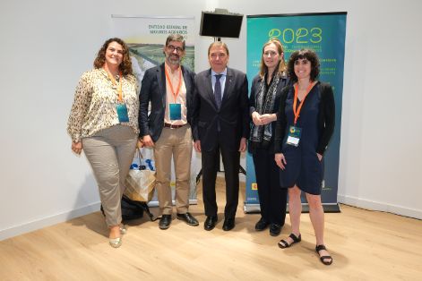 Hoy, en la clausura del Congreso Internacional sobre Seguros Agrarios, en Jerez de la Frontera (Cádiz)