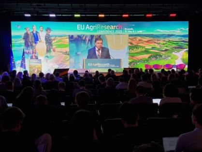 Hoy, en Bruselas, en la EU AgriResearch Conference 2023