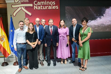 Hoy, en la celebración del 30º aniversario del Programa de Caminos Naturales de España