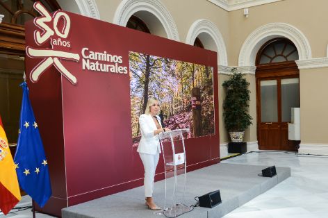 Hoy, en la celebración del 30º aniversario del Programa de Caminos Naturales de España