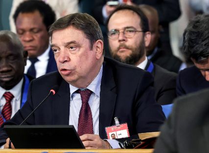 Hoy, en la Conferencia ministerial UE-Unión Africana celebrada en Roma