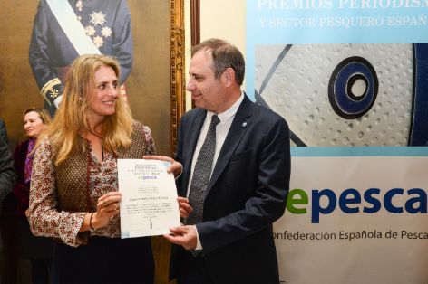 Hoy, durante los VI Premios Periodismo y Sector Pesquero Español