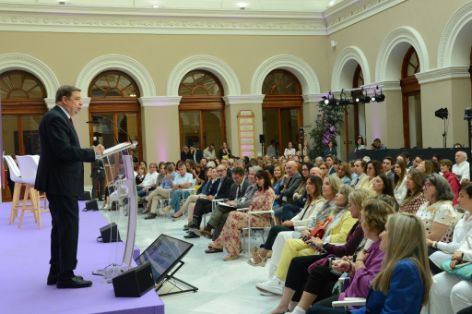 Hoy, en la entrega de los XIV Premios de Excelencia a la Innovación para Mujeres Rurales 
