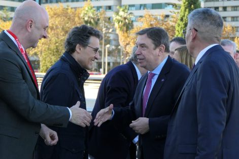 Hoy, en la inauguración del II Encuentro Internacional Renowagro, en Valencia