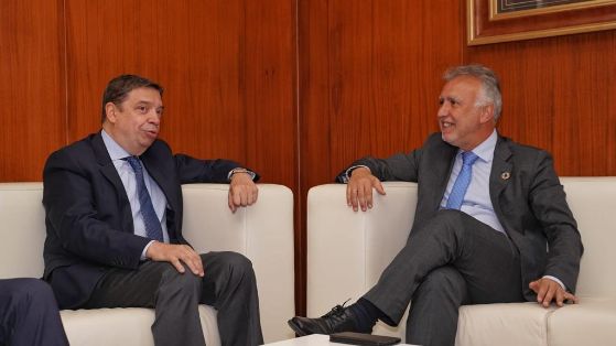 Hoy, en Lanzarote, en la inauguración de la feria Agrocanarias 