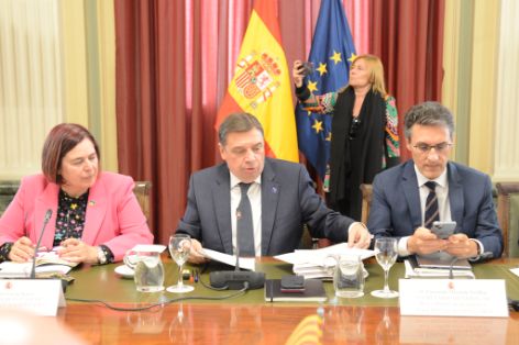 Hoy, en sendas reuniones con los consejeros de Agricultura y de Pesca de las comunidades autónomas 