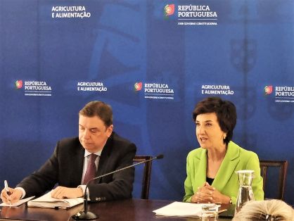 Reunión bilateral del ministro Planas y su homóloga portuguesa