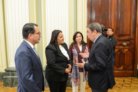 HOY, EN LA SEDE DEL MINISTERIO