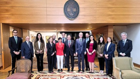 Ayer, en Washington D.C., en la conferencia internacional Agriculture Innovation Mission (AIM) for Climate