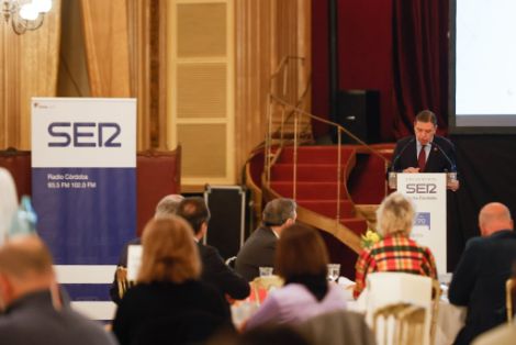 Hoy, en un desayuno informativo de la Cadena SER en Córdoba