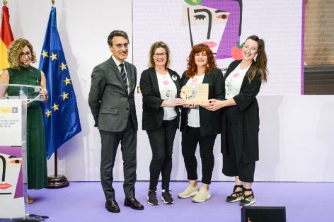 Hoy, en la entrega de los XIV Premios de Excelencia a la Innovación para Mujeres Rurales 