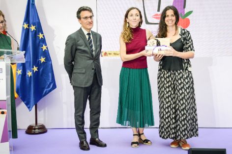 Hoy, en la entrega de los XIV Premios de Excelencia a la Innovación para Mujeres Rurales 