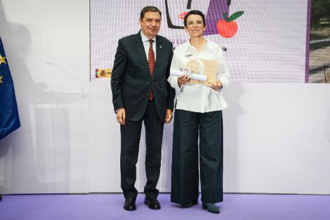 Hoy, en la entrega de los XIV Premios de Excelencia a la Innovación para Mujeres Rurales 