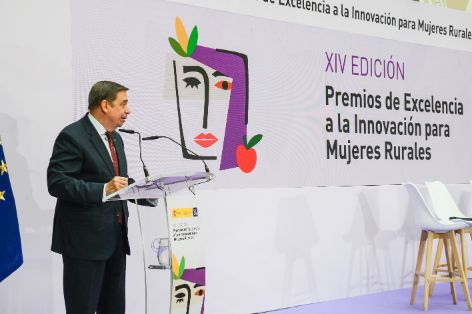 Hoy, en la entrega de los XIV Premios de Excelencia a la Innovación para Mujeres Rurales 