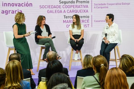 Hoy, en la entrega de los XIV Premios de Excelencia a la Innovación para Mujeres Rurales 