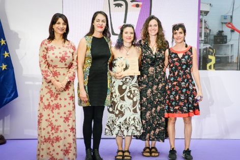 Hoy, en la entrega de los XIV Premios de Excelencia a la Innovación para Mujeres Rurales 
