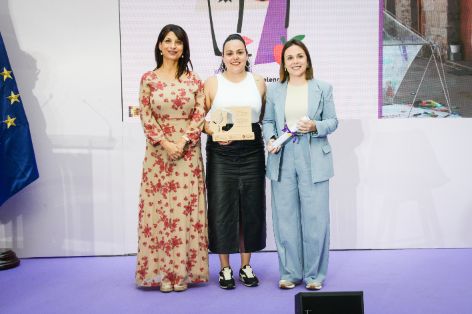 Hoy, en la entrega de los XIV Premios de Excelencia a la Innovación para Mujeres Rurales 