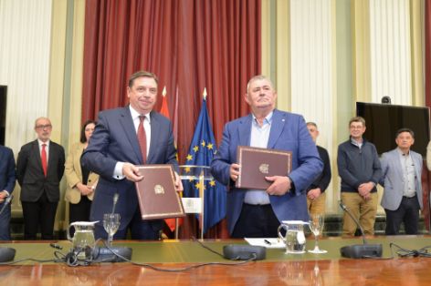 Hoy, en la sede del ministerio