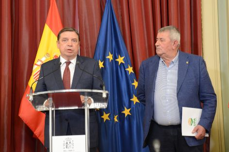 Hoy, en la sede del ministerio