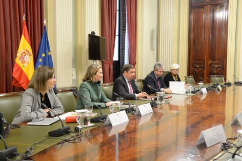 Hoy, durante su presentación en la sede del ministerio 