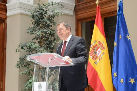 Hoy, en la sede del ministerio