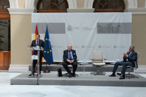 Hoy, en la presentación del nuevo libro de Javier Elorza