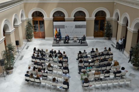 Hoy, en la presentación del nuevo libro de Javier Elorza