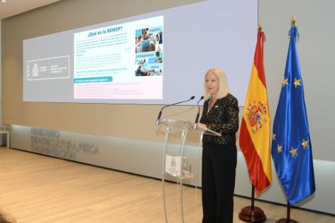 En la inauguración de la jornada “Mujeres de la mar: visibilidad y liderazgo”