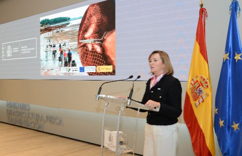 En la inauguración de la jornada “Mujeres de la mar: visibilidad y liderazgo”