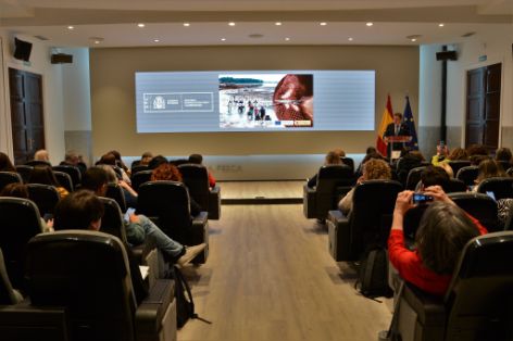 En la inauguración de la jornada “Mujeres de la mar: visibilidad y liderazgo”