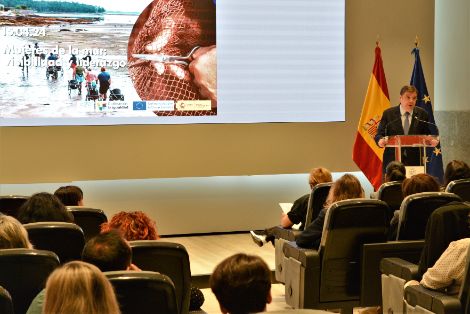 En la inauguración de la jornada “Mujeres de la mar: visibilidad y liderazgo”
