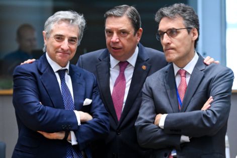 Hoy, en Bruselas, en el Consejo de Ministros Agricultura y Pesca de la UE 
