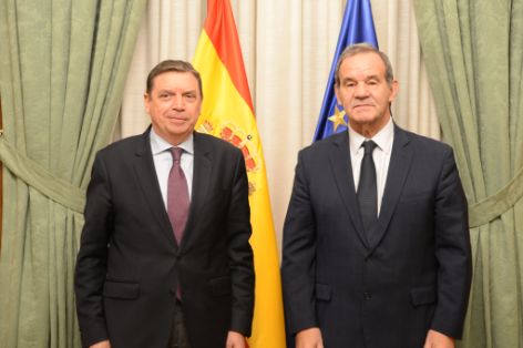 Hoy, en la sede del ministerio 