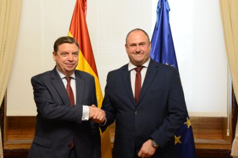 Hoy, en la sede del Ministerio  