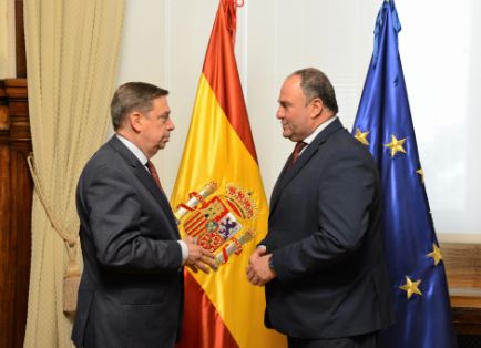 Hoy, en la sede del Ministerio  