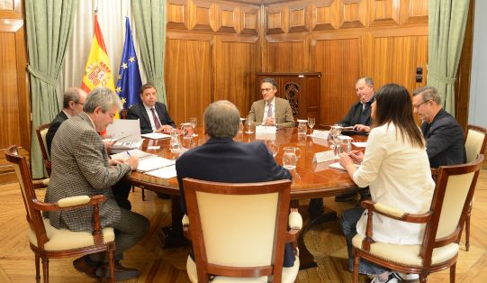 Hoy, en la sede del ministerio