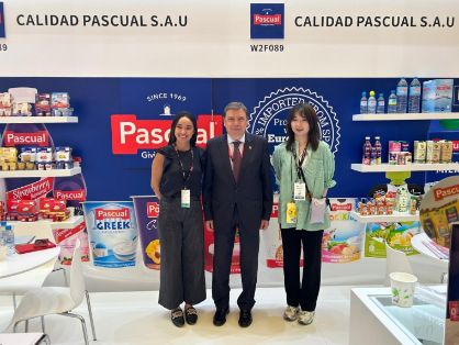 Hoy, durante su visita a SIAL Shanghái