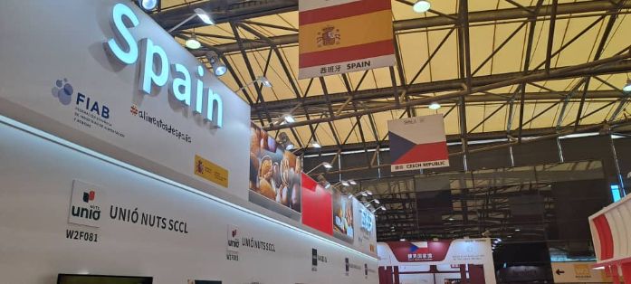 Hoy, durante su visita a SIAL Shanghái