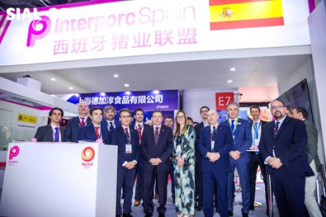 Hoy, durante su visita a SIAL Shanghái