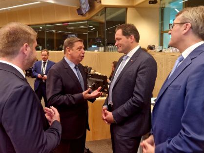 Hoy, en Bruselas, en el Consejo de Ministros de Agricultura de la UE