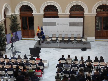 Hoy, en la conmemoración del 70º aniversario de la Asociación del Cuerpo Nacional Veterinario  