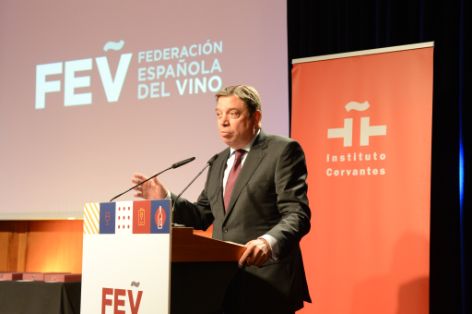 Clausura de la Asamblea General de la Federación Española del Vino (FEV)