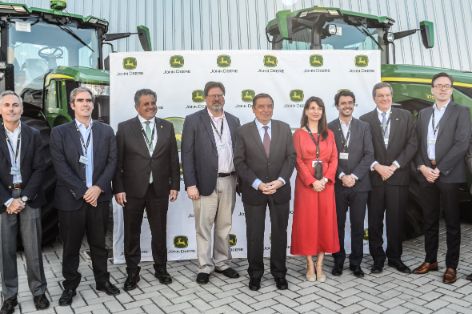 Hoy, en Parla, en el centro de innovación de John Deere