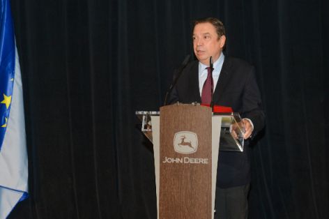 Hoy, en Parla, en el centro de innovación de John Deere