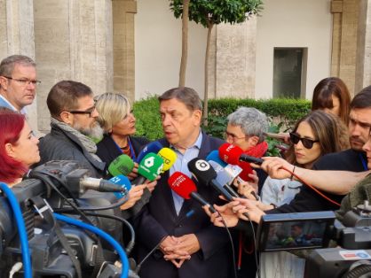 Hoy, durante una visita a Valencia