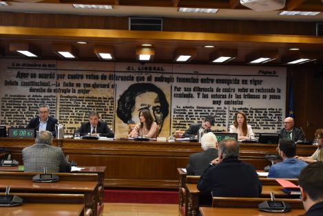 Durante su comparecencia en la Comisión de Pesca del Senado 