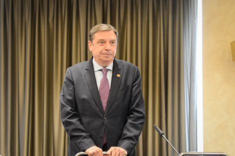 Hoy, en Toledo, en el acto de clausura del foro 