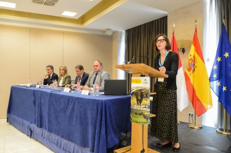 Hoy, en Toledo, en el acto de clausura del foro 