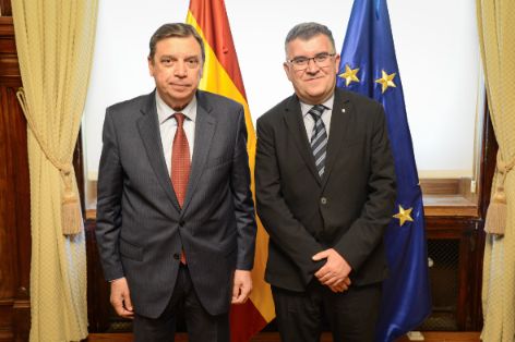 Hoy, en la sede del ministerio 